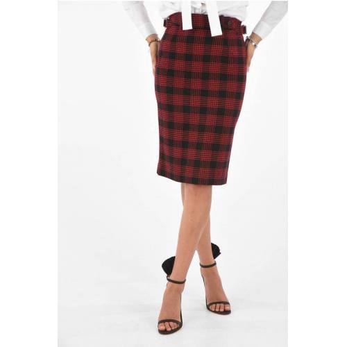 Bild von Red Valentino District Check Pencil Skirt