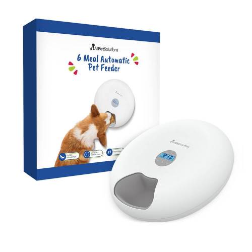 Bild von AllPetSolutions 6 Meal Automatic Pet Feeder with LED Timed Settings
