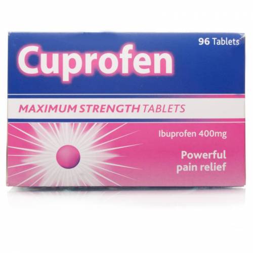 Bild von Cuprofen Maximum Strength 400mg – 96 Tablets