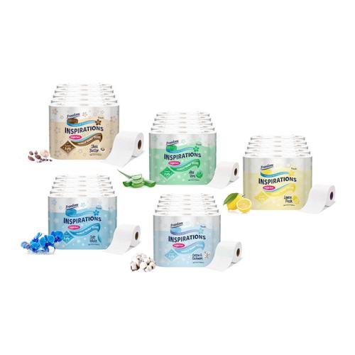 Bild von Freedom Three-Ply Toilet Paper: 90 Rolls/Shea Butter