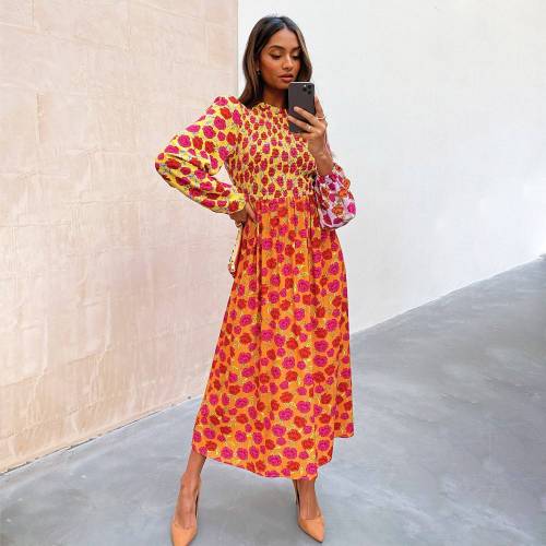 Bild von Never Fully Dressed Floral Swedish Clash Dress