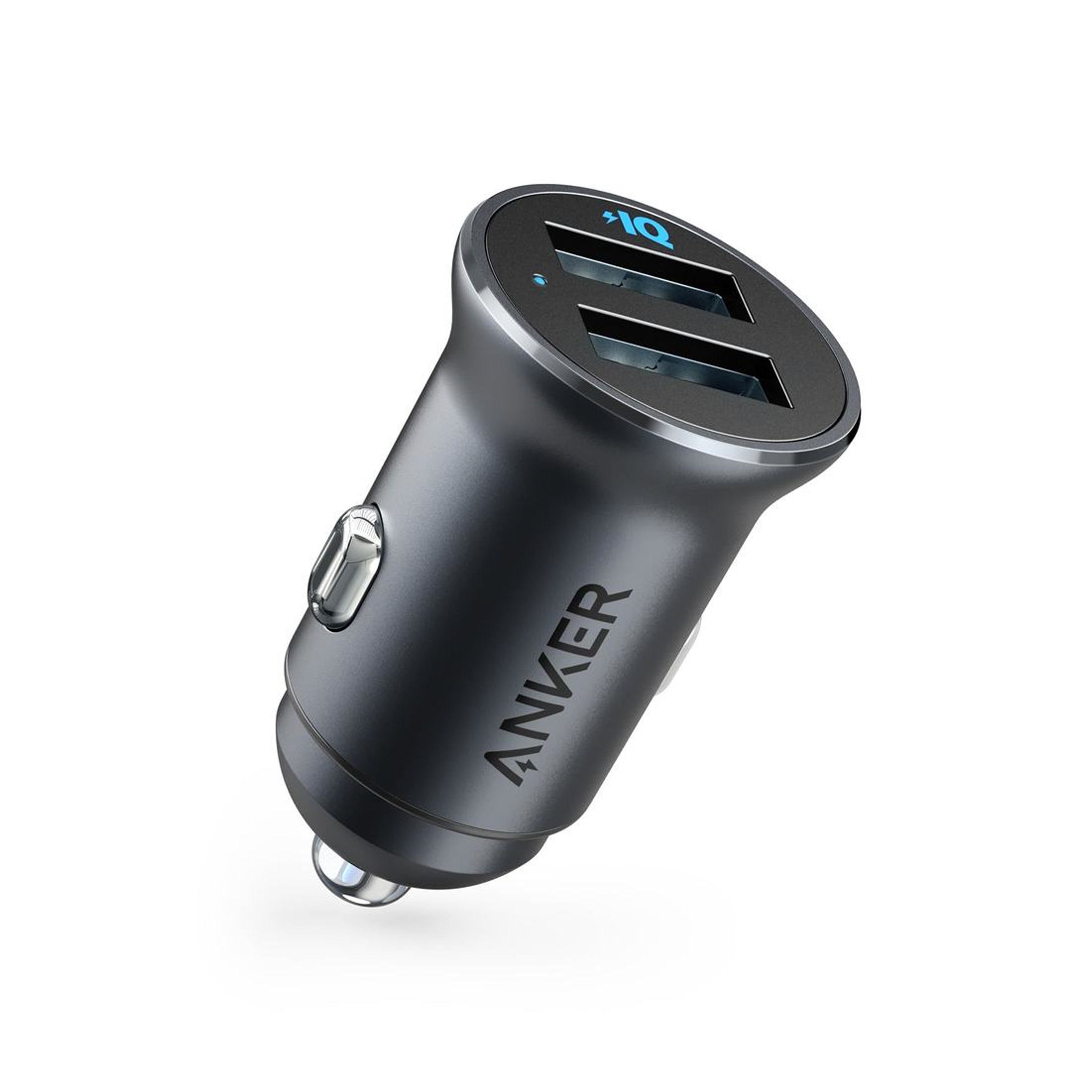Bild von Anker PowerDrive 2 Alloy Metal Mini Car Charger- Black