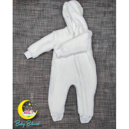 Bild von Baby Beloved Baby Pramsuit Organic Cotton Stars – 9-12 Month