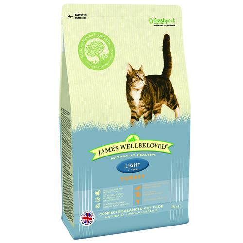 Bild von 4kg Light Turkey James Wellbeloved Cat Food